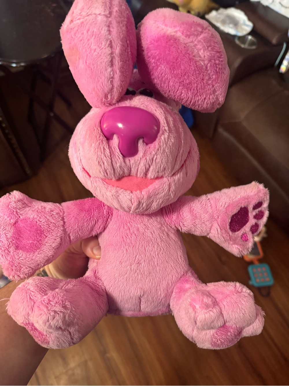 Pink Magenta blues clues Stuffed Toy - Soft Kids Plush